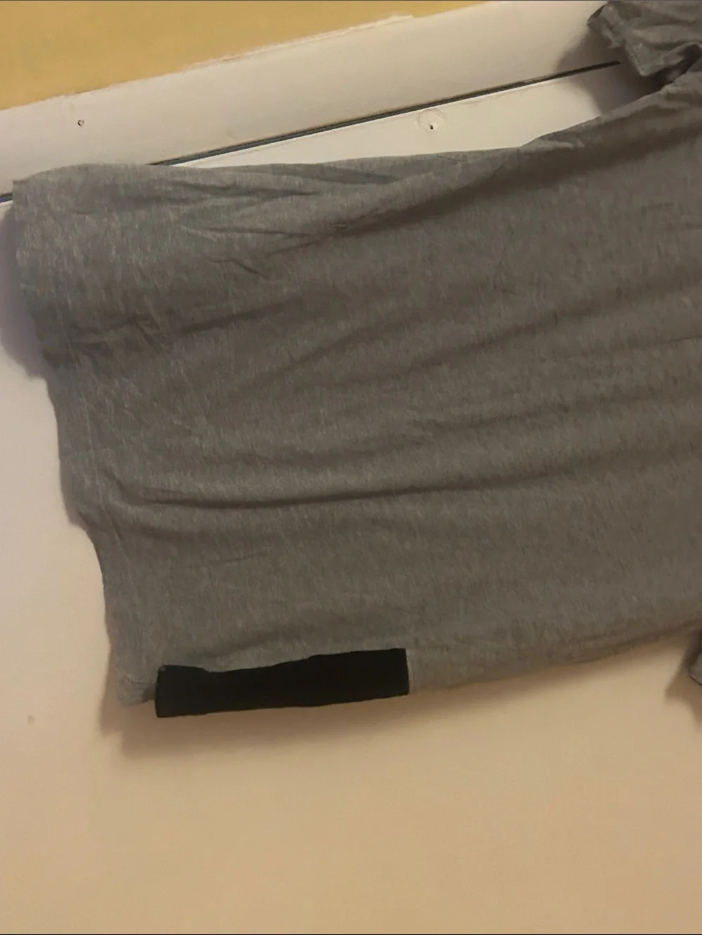 Jordan Men's Short-Sleeve Crewneck Tee in Gray with Black Accent